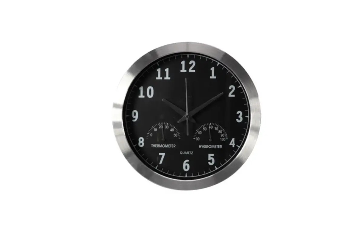 PEREL WC118 ALUMINIUM WALL CLOCK