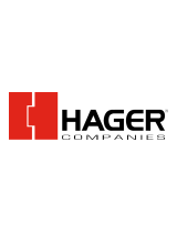 Hagerco780-054HD - Heavy Duty - Half Surface Hinge