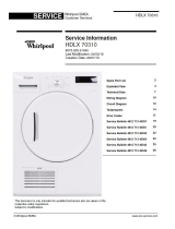 Whirlpool HDLX 70310 Setup and user guide