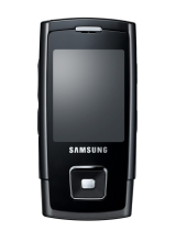 Samsung SGH-E900 Bruksanvisning