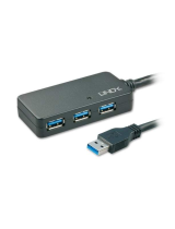 Lindy USB 3.0 Active Extension Pro Hub Manuale utente