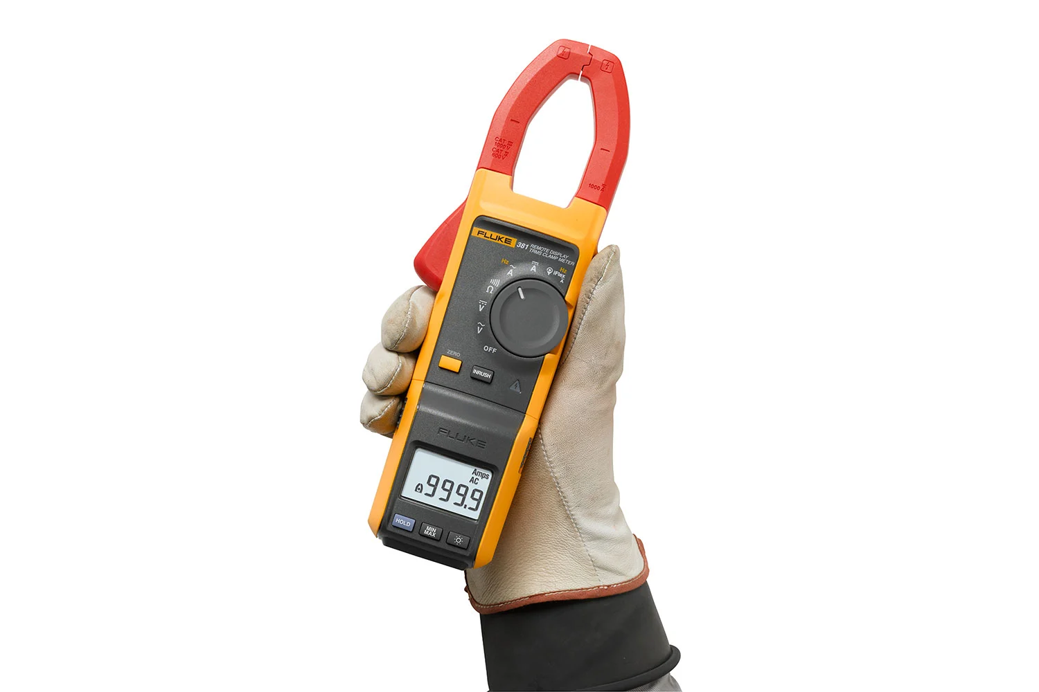 381 Remote Display True RMS AC/DC Clamp Meter with iFlex®
