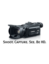 Canon Vixia HF-G30 User manual