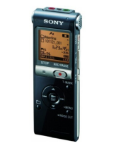 Sony ICD-UX512 Snelstartgids