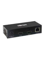Tripp Lite HDMI over Cat6 Extender Kits and Repeater, 4K/60 Hz El manual del propietario