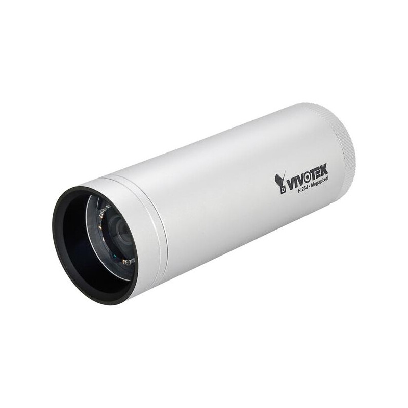 VIVOTEK IP Camera IP8332, Bullet Network Camera with 1 Megapixel, IR-LED and H.264 compression for Outside Section
