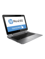 HP Pro x2 612 G1 Tablet Guía del usuario