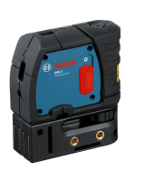 Bosch GPL 3 Professional Operativní instrukce