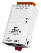 ICP DAS USAtM-7521         - Addressable Serial to Ethernet Converter