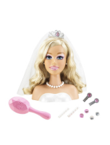 Barbie Barbie Wedding Day Sparkle Styling Head Instrucciones de operación