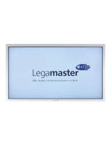 Legamaster PROFESSIONAL e-Screen Installationsanleitung