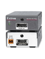 Extron HD 4K 101 Plus User manual