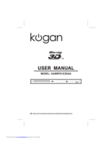 Kogan KABRP21X3DA User manual