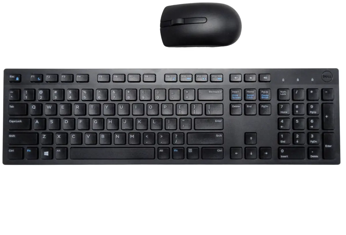 Wireless Keyboard and Mouse- KM636 (black)