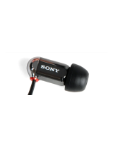 Sony XBA-1 Uživatelský manuál