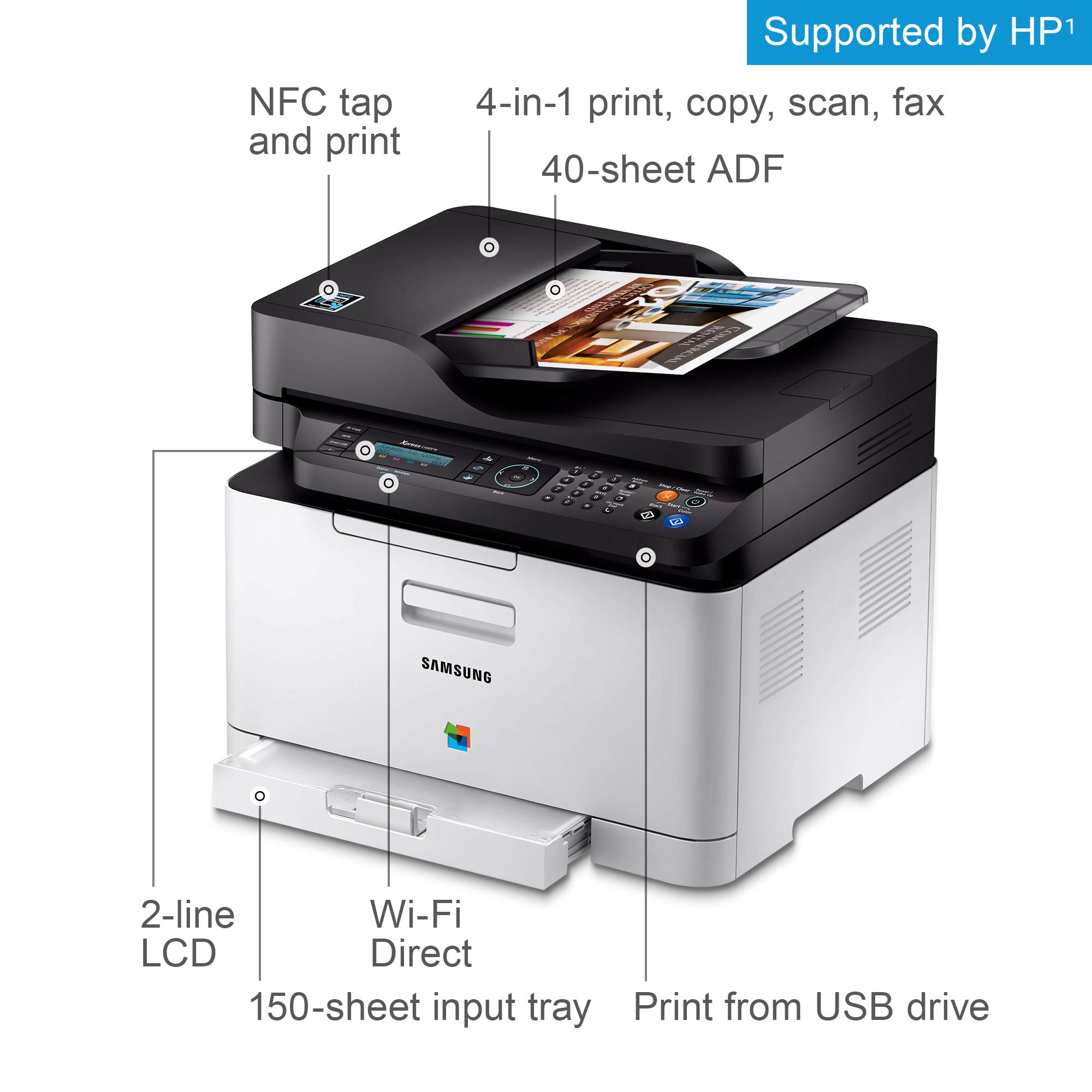 Samsung Xpress SL-C483 Color Laser Multifunction Printer series