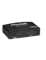MuxLabHDMI 1X2 Splitter, UHD-4K