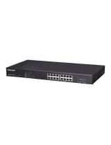 Intellinet16-Port Gigabit Ethernet PoE  Web-Managed Switch with 2 SFP Ports
