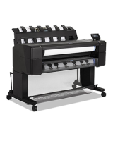 HP DesignJet T1500 Printer series Kullanici rehberi