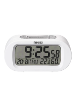 NikkeiNR05WE Digital Alarm Clock