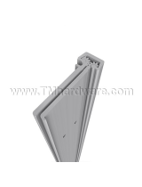 Hagerco780-235HD - Heavy Duty - Concealed Leaf Hinge