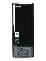 Acer Aspire X1301 Användarmanual