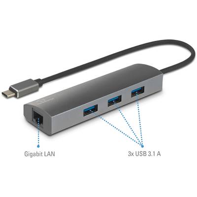 Network adapter/hub 1 Gbps
