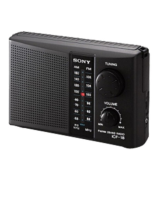 Sony Portable Radio ICF-18 Benutzerhandbuch
