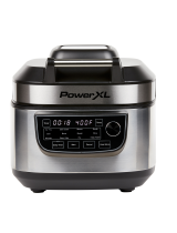PowerXLMFC-AF-6 Grill Air Fryer Combo