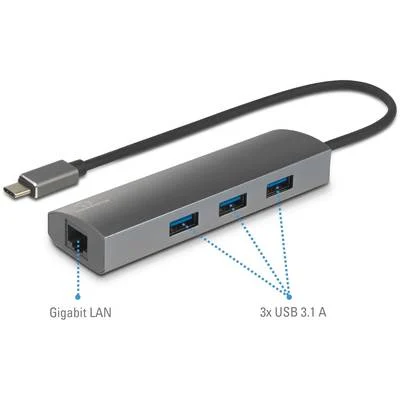 Network adapter 100 Mbps USB 2.0, LAN (10/100 Mbps)