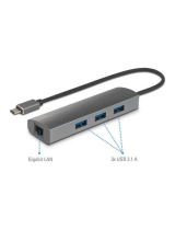 Renkforce Network adapter 100 Mbps USB 2.0, LAN (10/100 Mbps) de handleiding