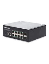 Intellinet8-Port Gigabit Ethernet PoE  Web-Managed Switch with 2 SFP Ports