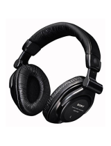 Sony DR BT22iK - Headphones - Semi-open Manuale utente