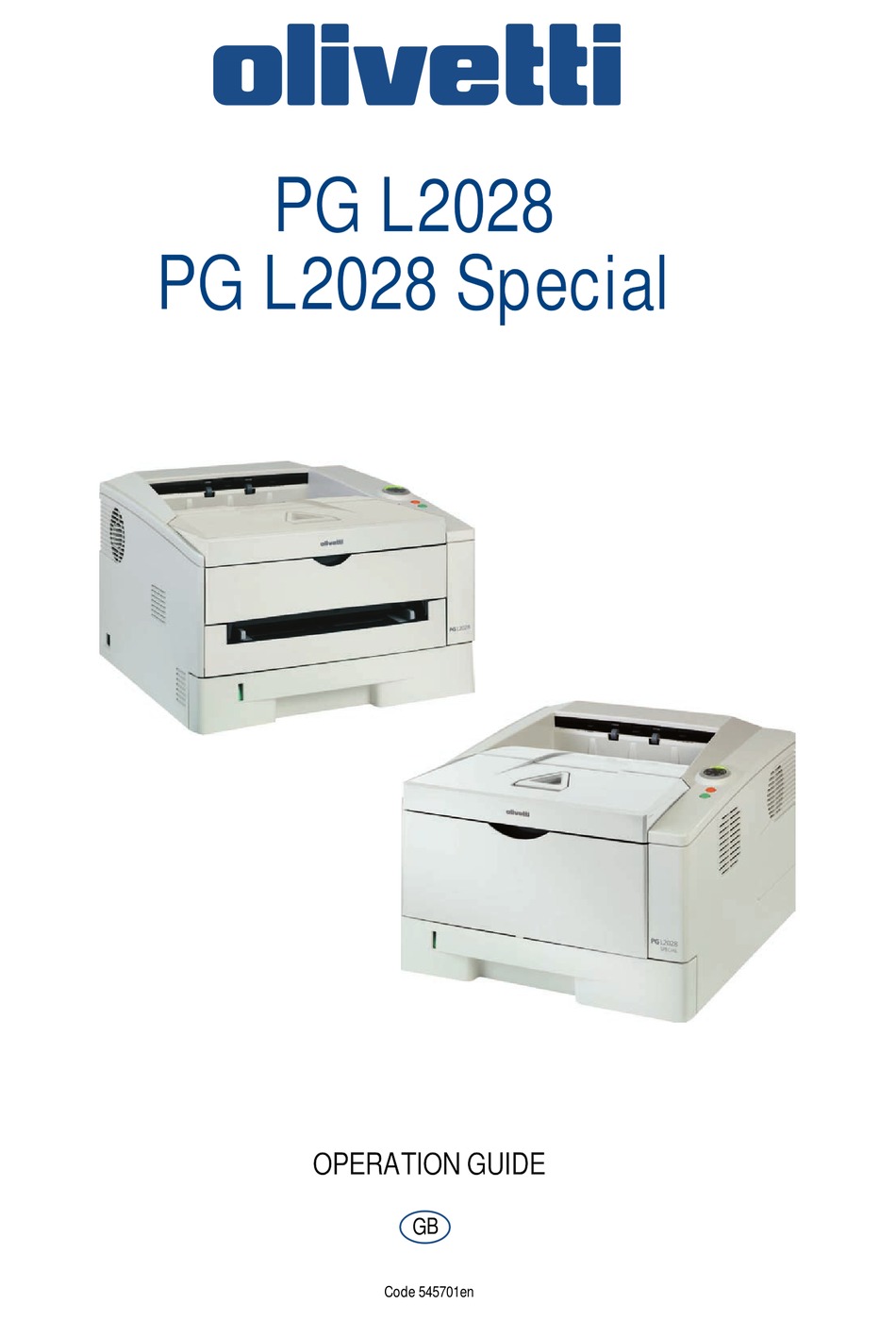 PG L2028 and PG L2028 Special