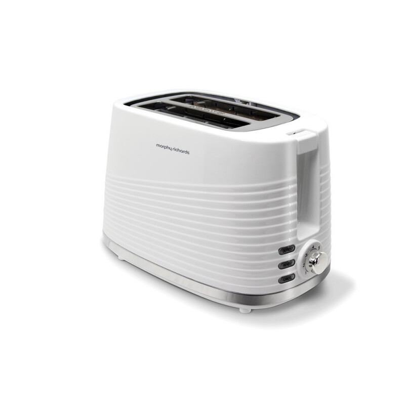 M RICH DUNE 2SL TOASTER WHT