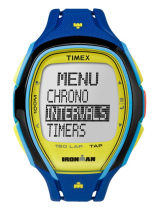 Timex Ironman 150-Lap Sleek with TAP-Screen (2012-2015) ユーザーガイド