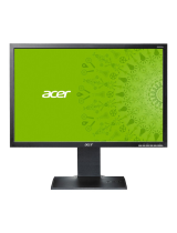 Acer B223WL Kullanım kılavuzu