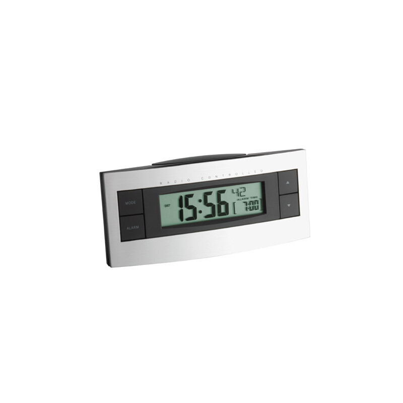 Digital radio-controlled alarm clock