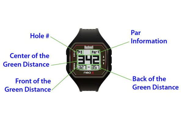 Neo X GPS Rangefinder Watch