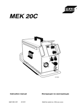 ESAB MEK 20C Manuale utente