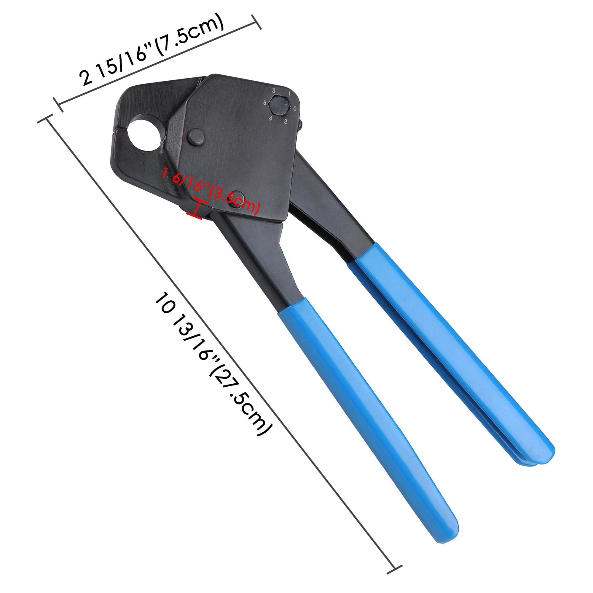 WeChef 3/8 inch Pex Pipe Crimping Tool Crimper