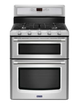 Maytag GAS DOUBLE OVEN RANGE User Instructions