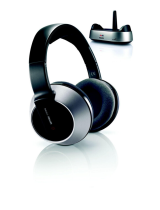 Philips Wireless HiFi Headphone Manual de usuario