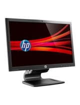 HP Compaq LA2206xc 21.5-inch Webcam LCD Monitor Instrukcja obsługi