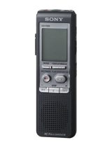 Sony ICD P320 Manuel utilisateur