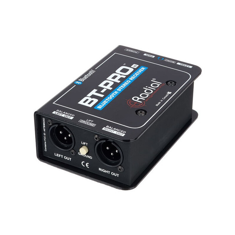 BT-Pro V2 Bluetooth Enabled Stereo Direct Box