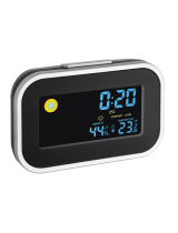TFA Digital Alarm Clock with Room Climate Manuale del proprietario
