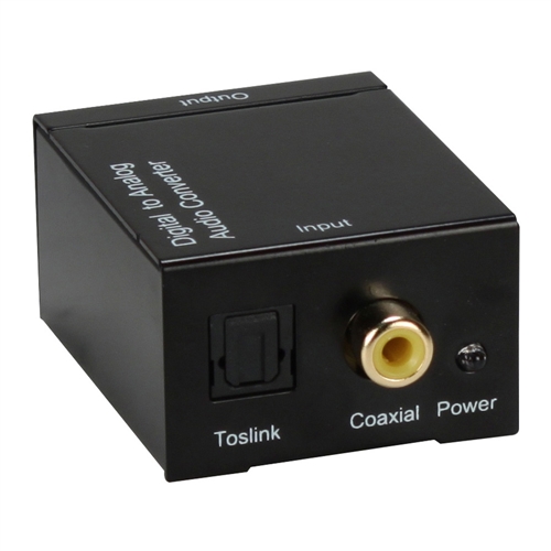 Toslink-to-RCA Analog Audio Converter