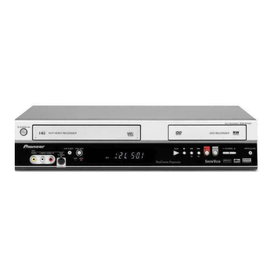 DVD VCR Combo DVR-RT501-s