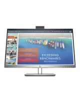 HP EliteDisplay E243d 23.8-inch Docking Monitor Guia de usuario